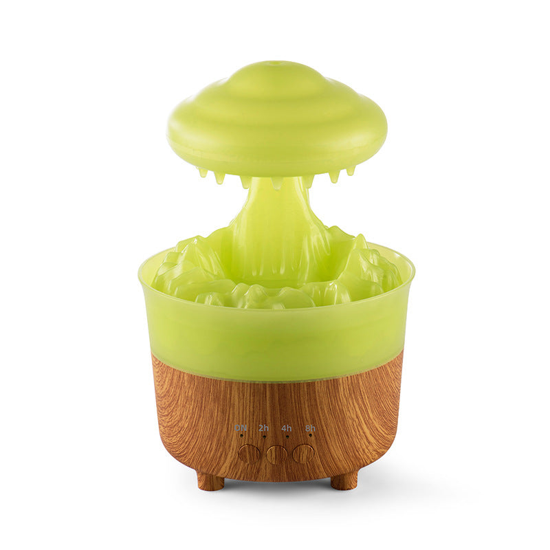 Rain Cloud Night Light Humidifier with Raining Water Drop Sound and Led Light Essential Oil Diffuser Aromatherapy