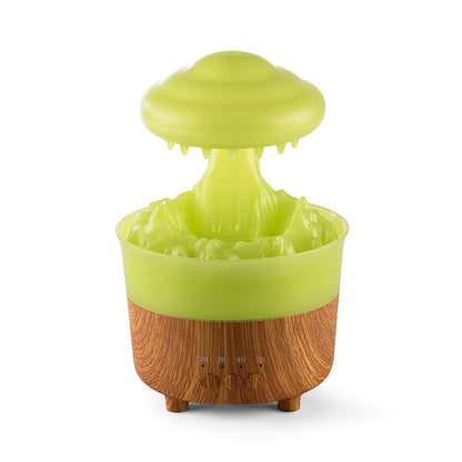 Rain Cloud Night Light Humidifier with Raining Water Drop Sound and Led Light Essential Oil Diffuser Aromatherapy