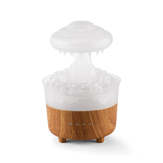 Rain Cloud Night Light Humidifier with Raining Water Drop Sound and Led Light Essential Oil Diffuser Aromatherapy